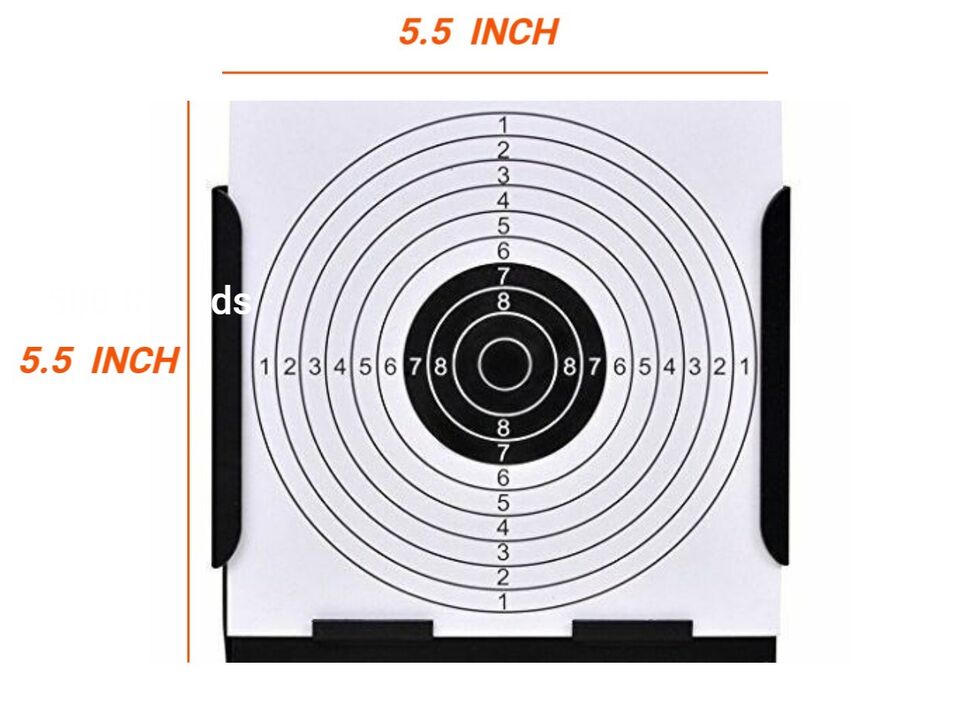 Trimex Airsoft Target Paper - 100 White Cards
