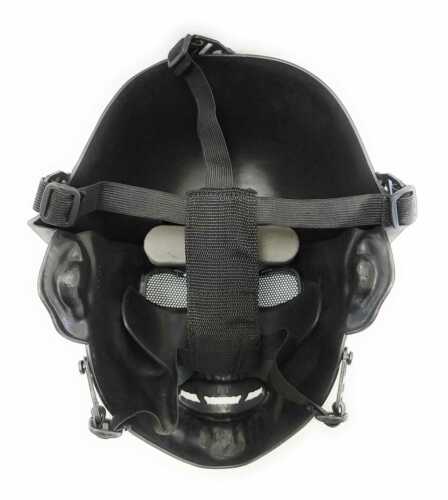 SURVIVORS Army Zombie Airsoft Mask Silver Black