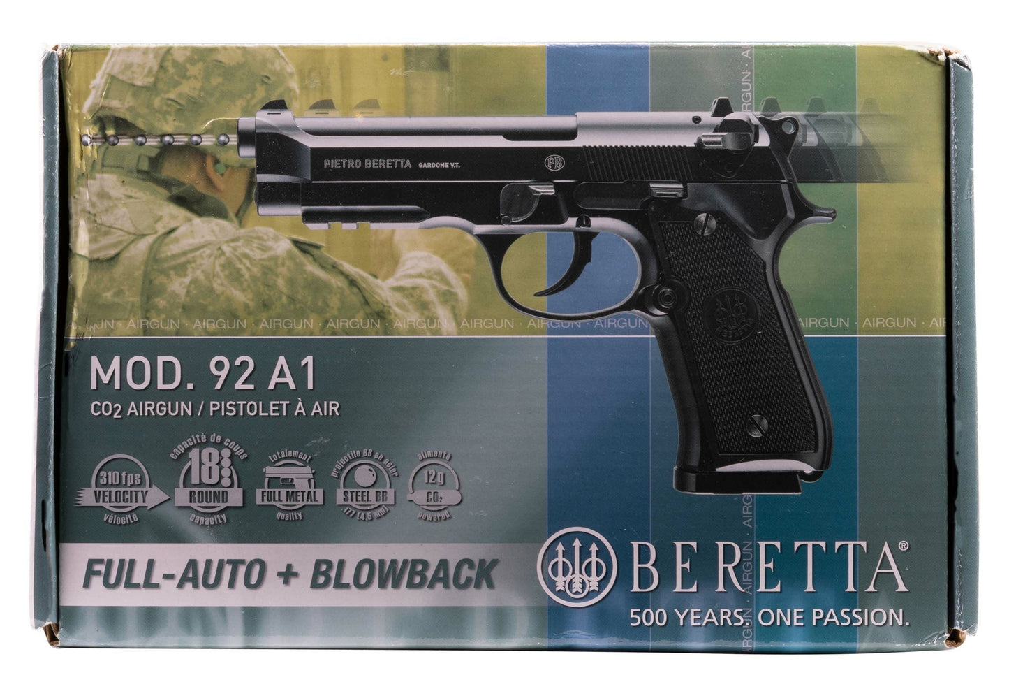 Beretta, Umarex USA Beretta M92 A1 Full Auto BB Gun .177 Blowback