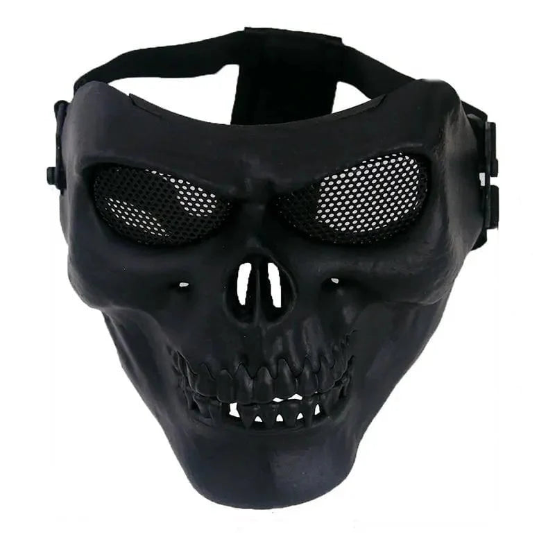 TRIMEX BLACK AIRSOFT SKULL MASK