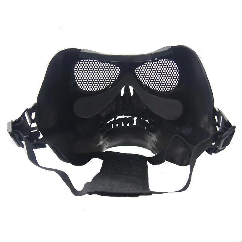 TRIMEX BLACK AIRSOFT SKULL MASK