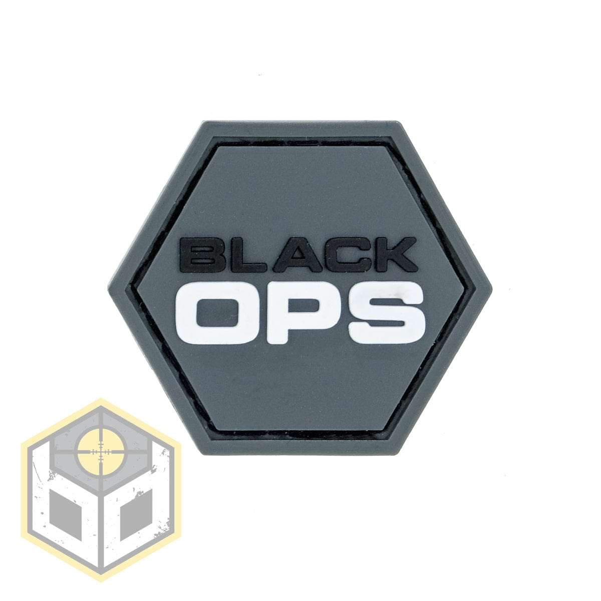 Airsportinggoods BALLISTIC DESIGNS BLACK OPS BALLISTIC HEX PATCH BH00108