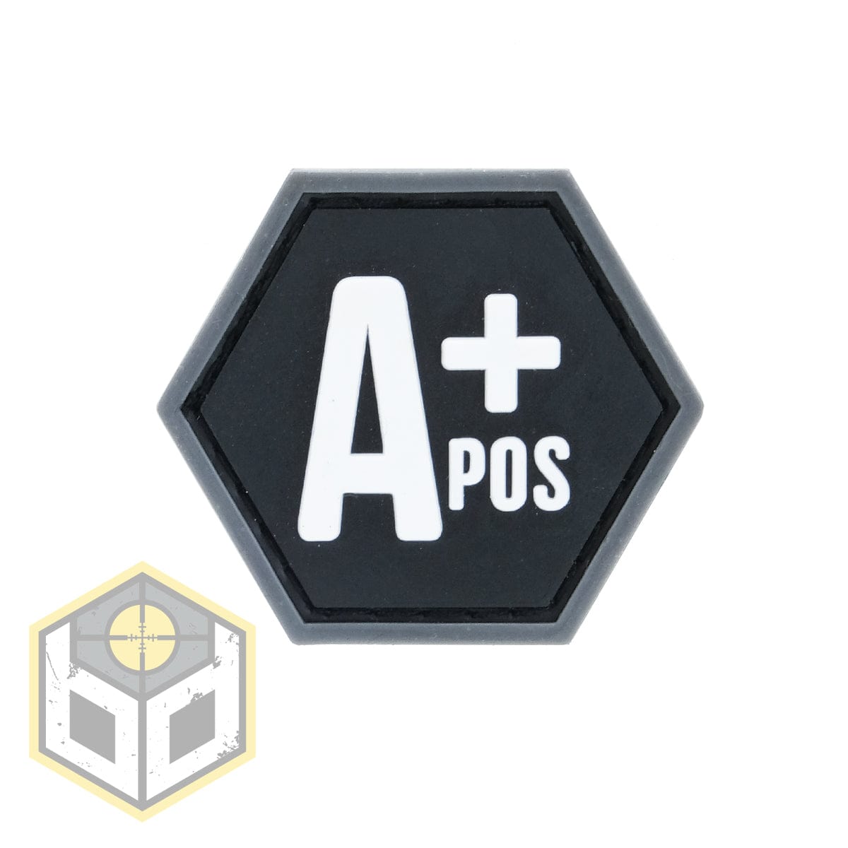 Airsportinggoods BALLISTIC DESIGNS BLOOD GROUP A+ BALLISTIC HEX PATCH BH00124