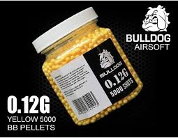 BULLDOG Bulldog 5000 Airsoft BB Pellet .012g Yellow