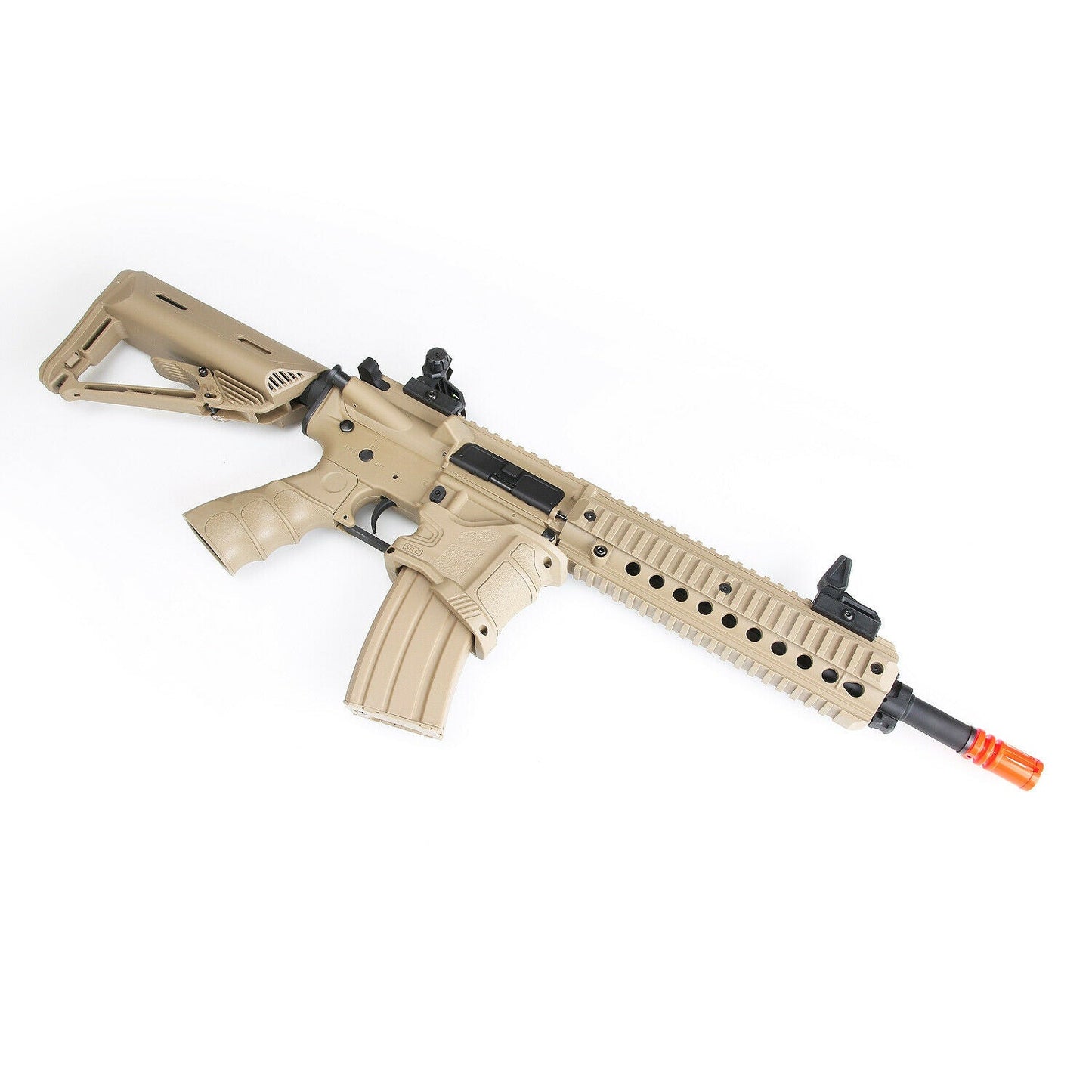BULLDOG BULLDOG ST DELTA M AEG ELECTRIC AIRSOFT GUN DT – TAN