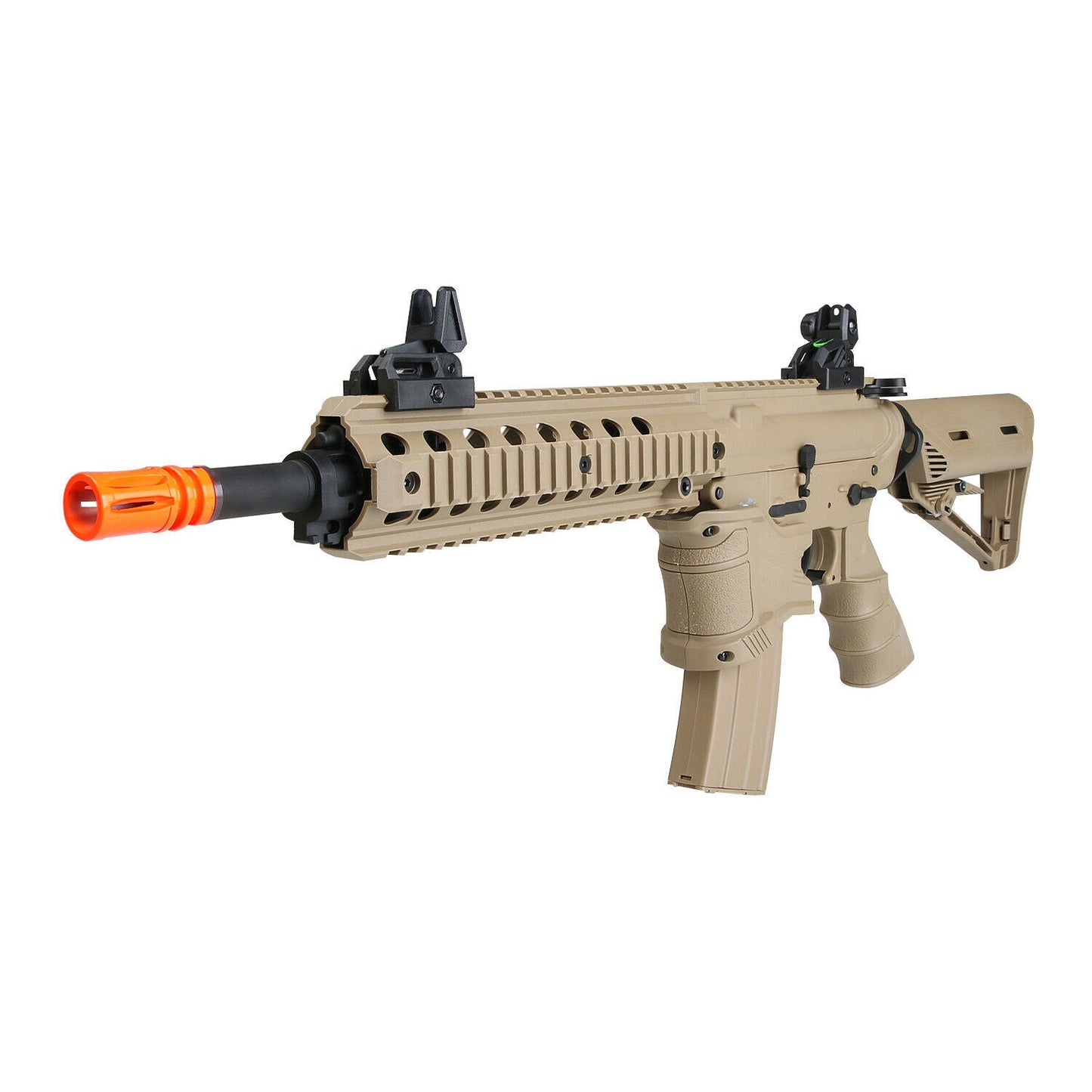 BULLDOG BULLDOG ST DELTA M AEG ELECTRIC AIRSOFT GUN DT – TAN