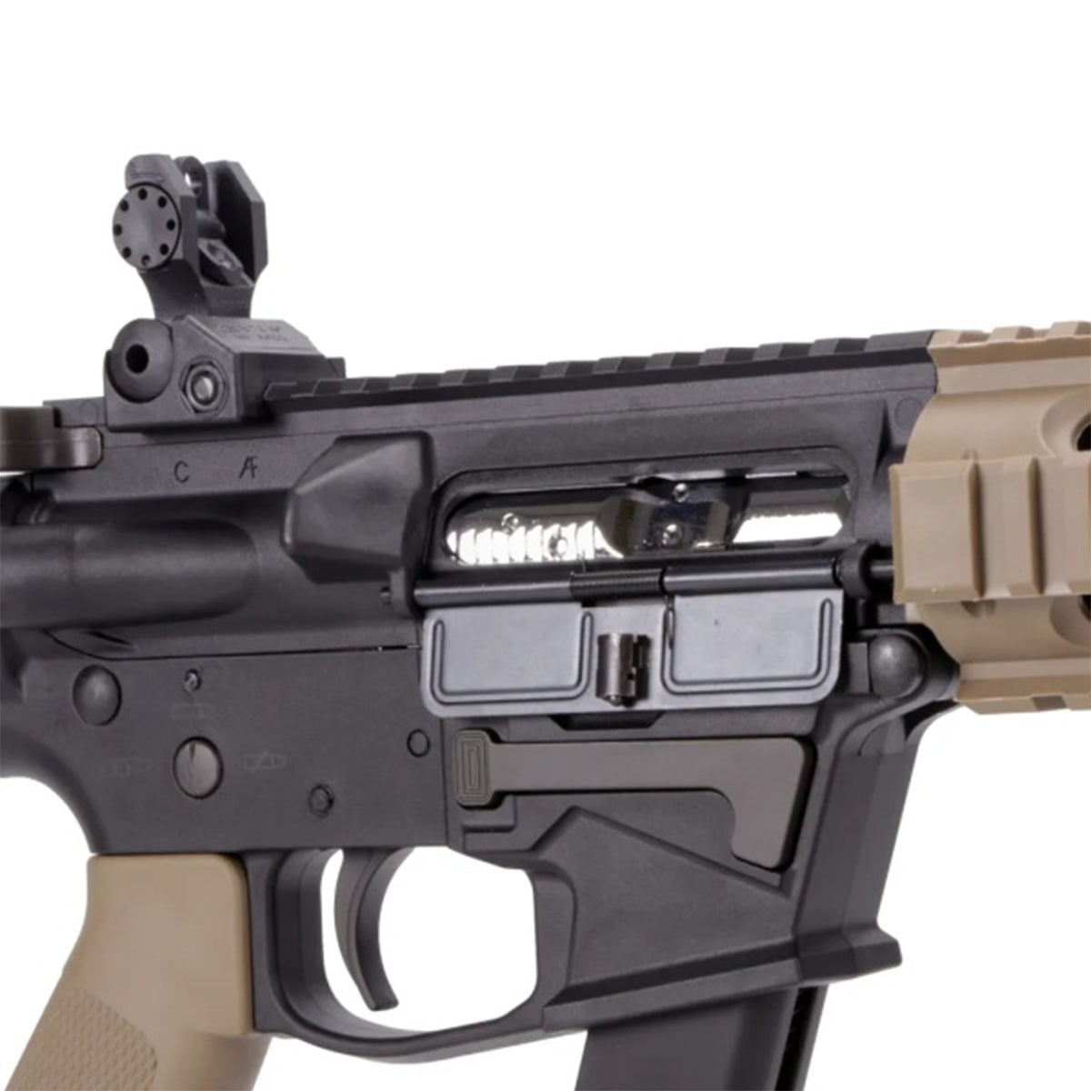 Airsoft AEG Rifle Bulldog TWS 9mm SBR Gas Blowback Lite Airsoft Rifle Gun – Tan