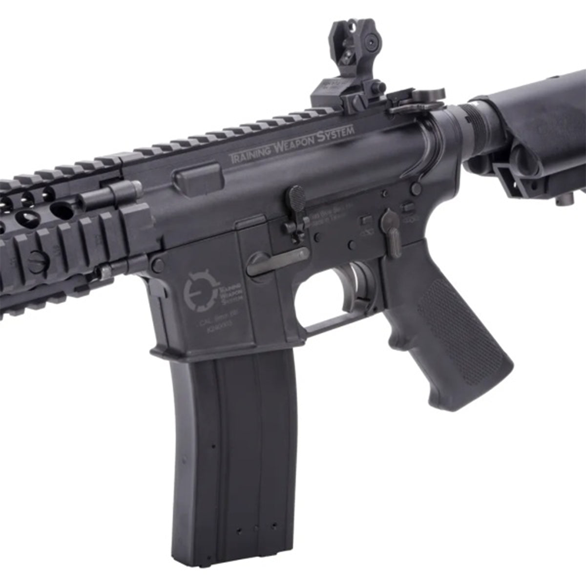 Airsoft Gas Rifle Bulldog TWS MK18 Gas Blowback Lite Airsoft Gun – Black