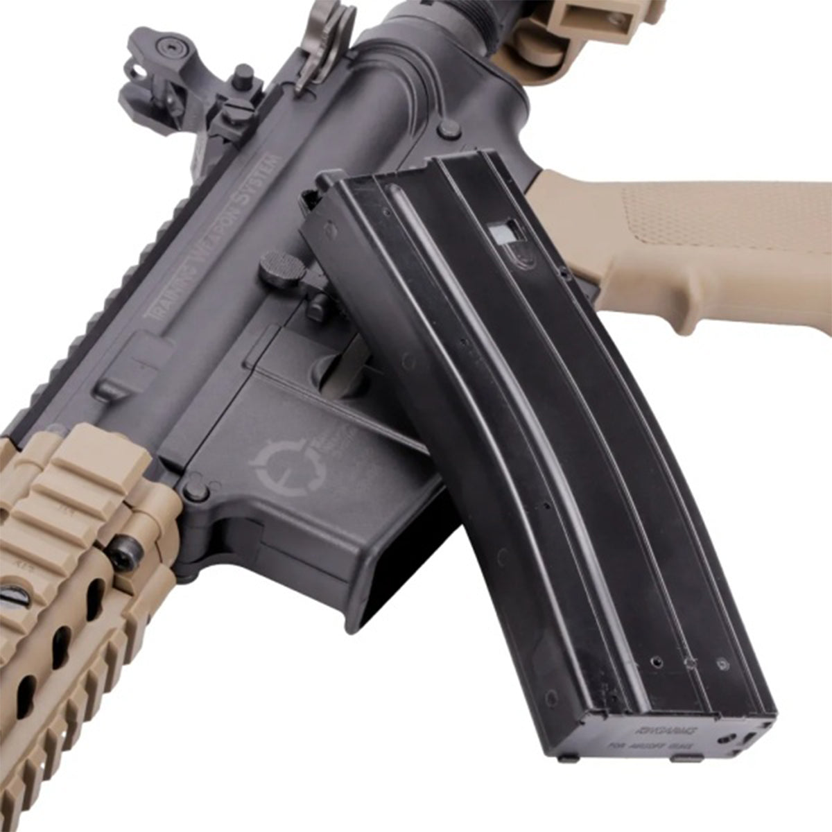 Airsoft Gas Rifle Bulldog TWS MK18 Gas Blowback Lite Airsoft Gun – Tan
