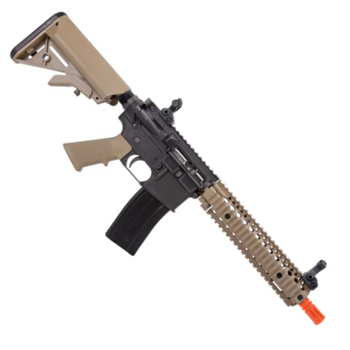 Airsoft Gas Rifle Bulldog TWS MK18 Gas Blowback Lite Airsoft Gun – Tan