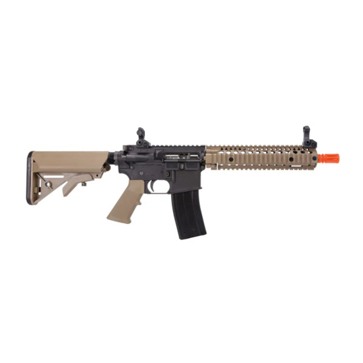 Airsoft Gas Rifle Bulldog TWS MK18 Gas Blowback Lite Airsoft Gun – Tan