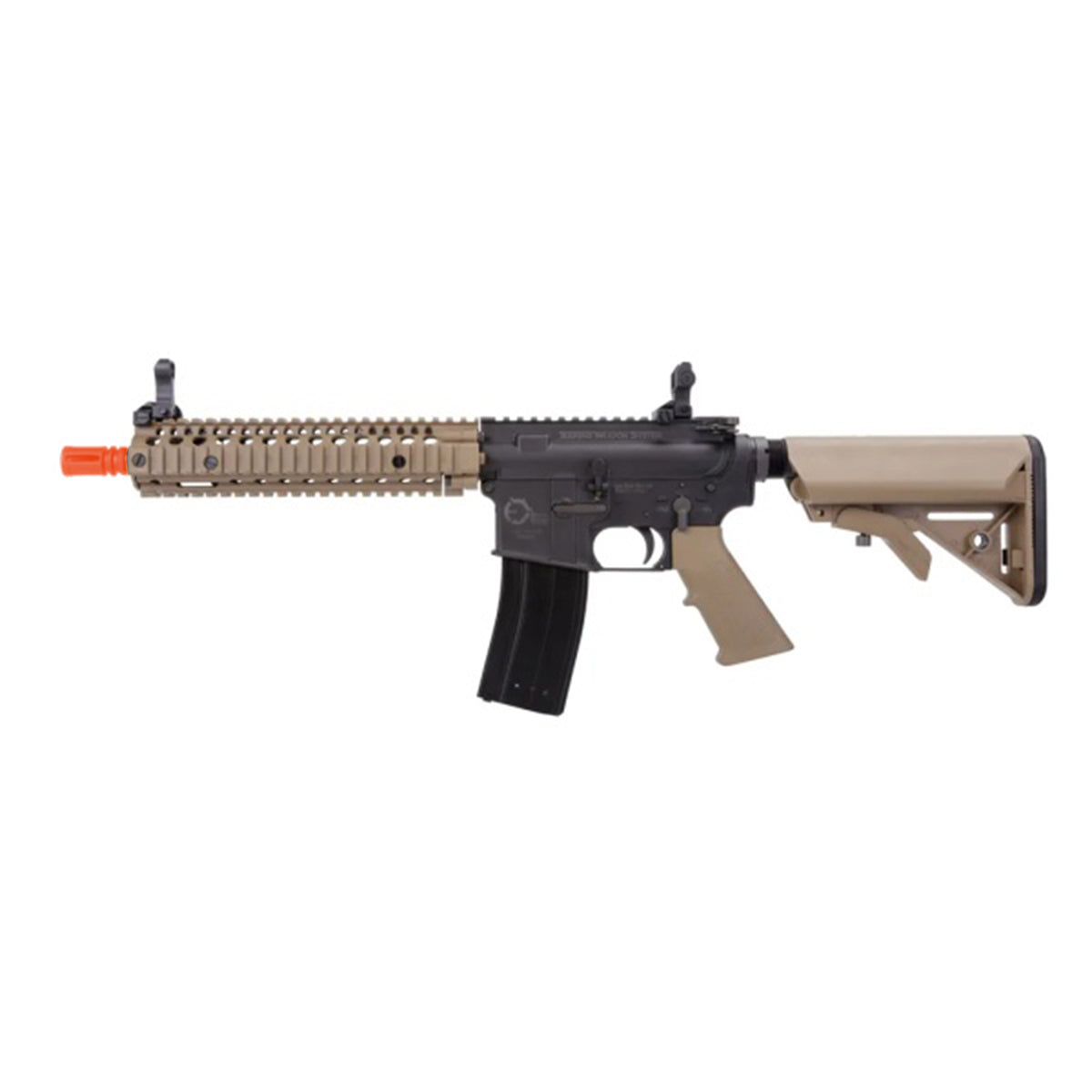 Airsoft Gas Rifle Bulldog TWS MK18 Gas Blowback Lite Airsoft Gun – Tan
