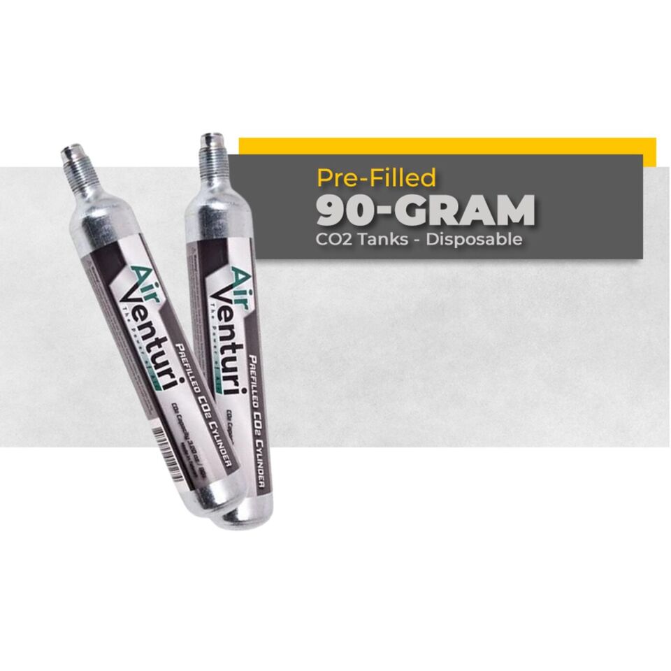 Air Venturi CO2 Cartridge - Air Venturi Pre-Filled Disposable 90G Gram CO2 Capsule