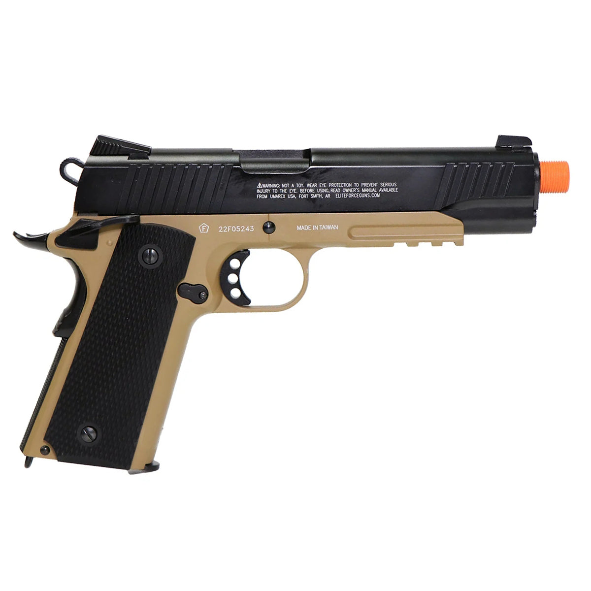 Airsoft CO2 Pistol Elite Force 1911 TAC CO2 Airsoft Pistol - 14 Rounds