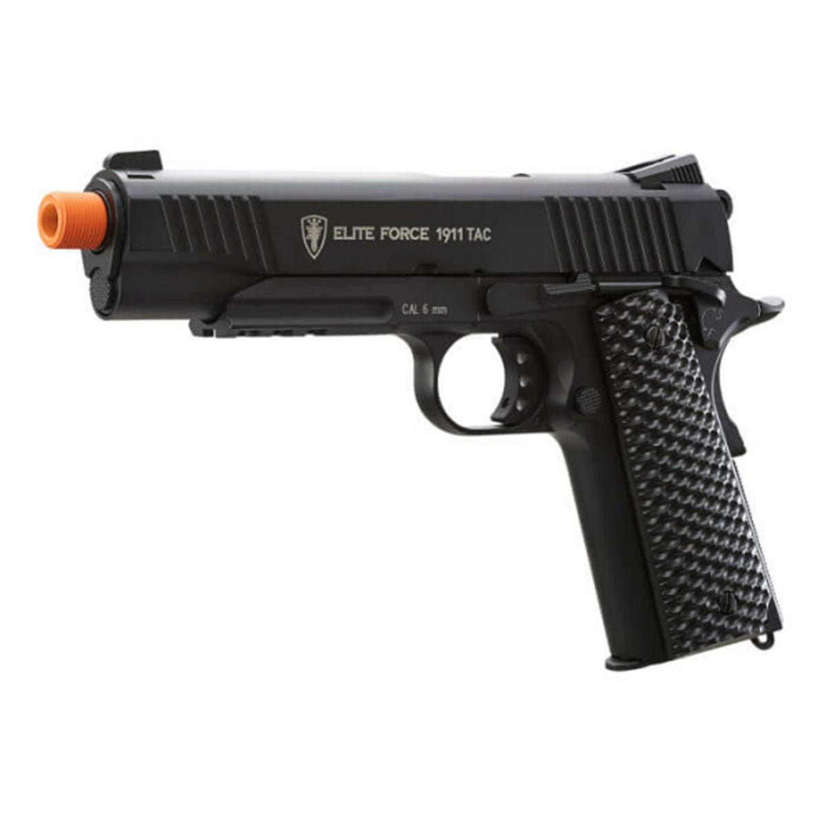 Airsoft CO2 Pistol Black Elite Force 1911 TAC CO2 Airsoft Pistol - 15 Rounds