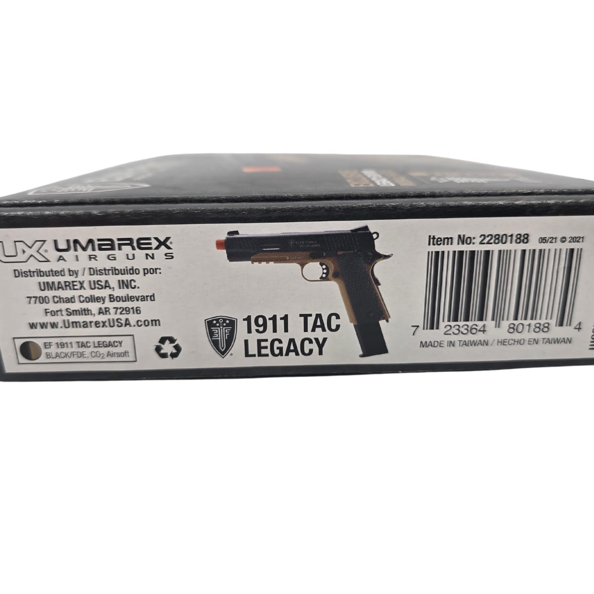 ELITE FORCE USA Elite Force Full Metal 1911 TAC Legacy Edition CO2 Blowback Airsoft Pistol -27 Round Mag