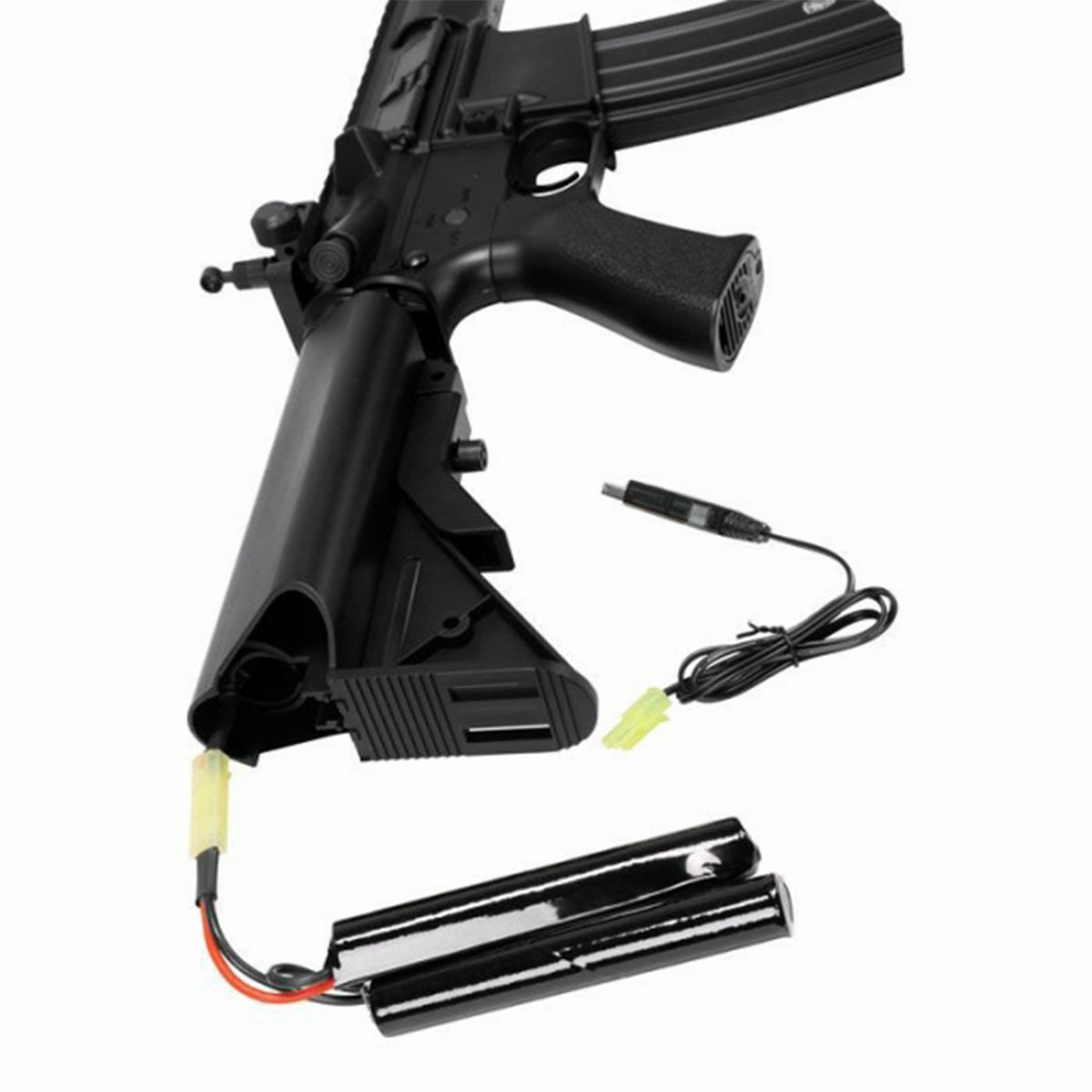 Airsoft AEG Rifle Elite Force XM4 EyeTrace AEG Airsoft Rifle – Black