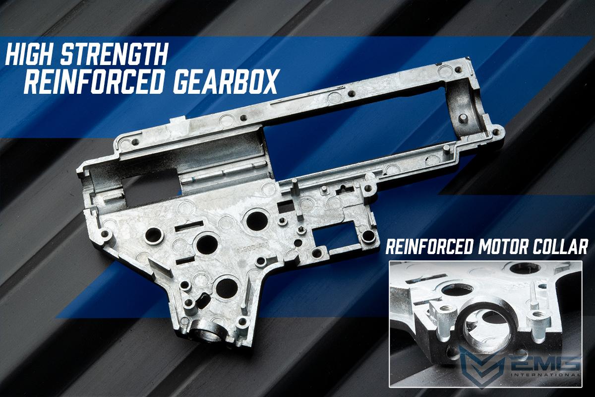 EMG Umbrella Corp EMG Umbrella Corp M4 M-LOK Airsoft AEG Rifle - Tan SBR, 350 FPS