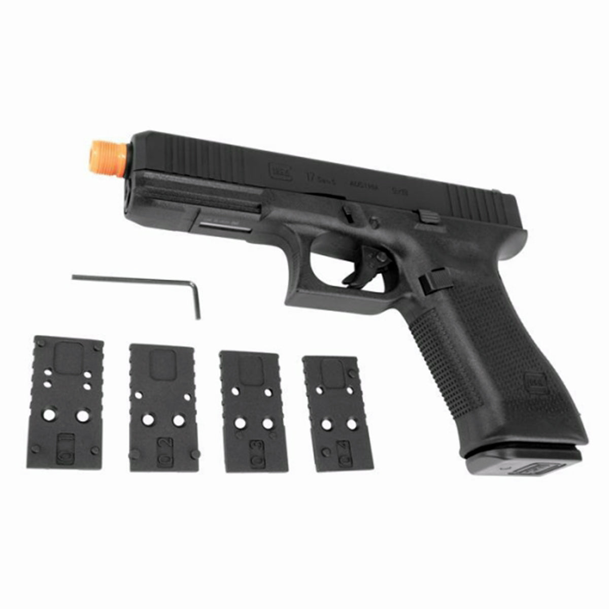 Airsoft Pistol Glock 17 Gen5 MOS CO2 Airsoft Pistol Black