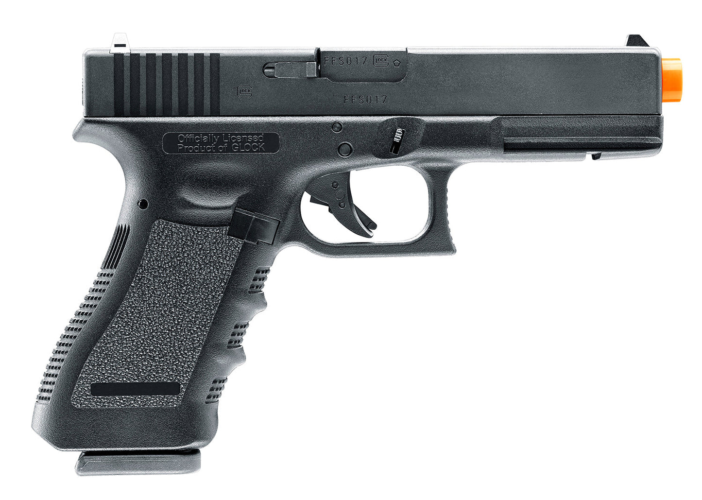 GLOCK Glock G17 Gen3 GBB Airsoft Pistol - 6mm, 22 Round Mag, 295 FPS