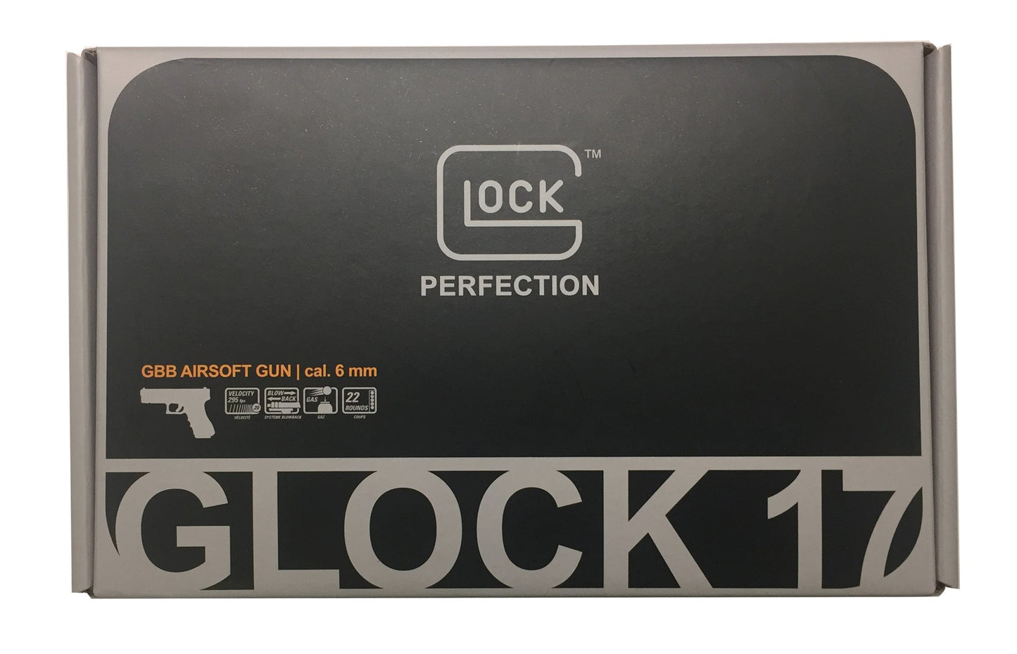 GLOCK Glock G17 Gen3 GBB Airsoft Pistol - 6mm, 22 Round Mag, 295 FPS