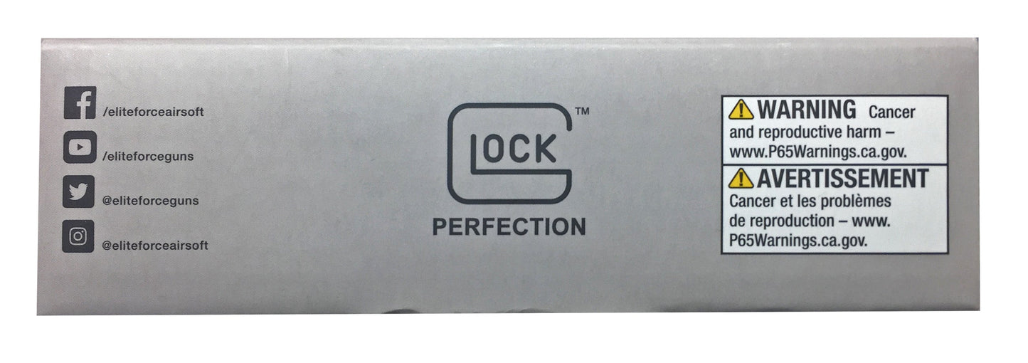 GLOCK Glock G17 Gen3 GBB Airsoft Pistol - 6mm, 22 Round Mag, 295 FPS