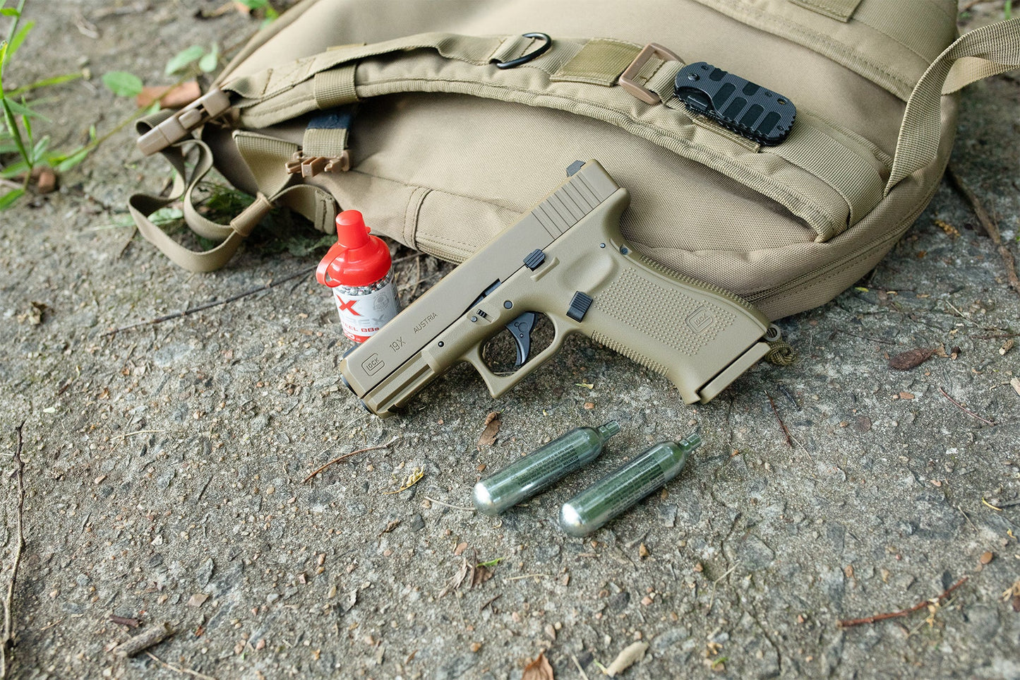 Elite Force GLOCK G19X Coyote CO2 BB Air Gun Pistol .177 Caliber