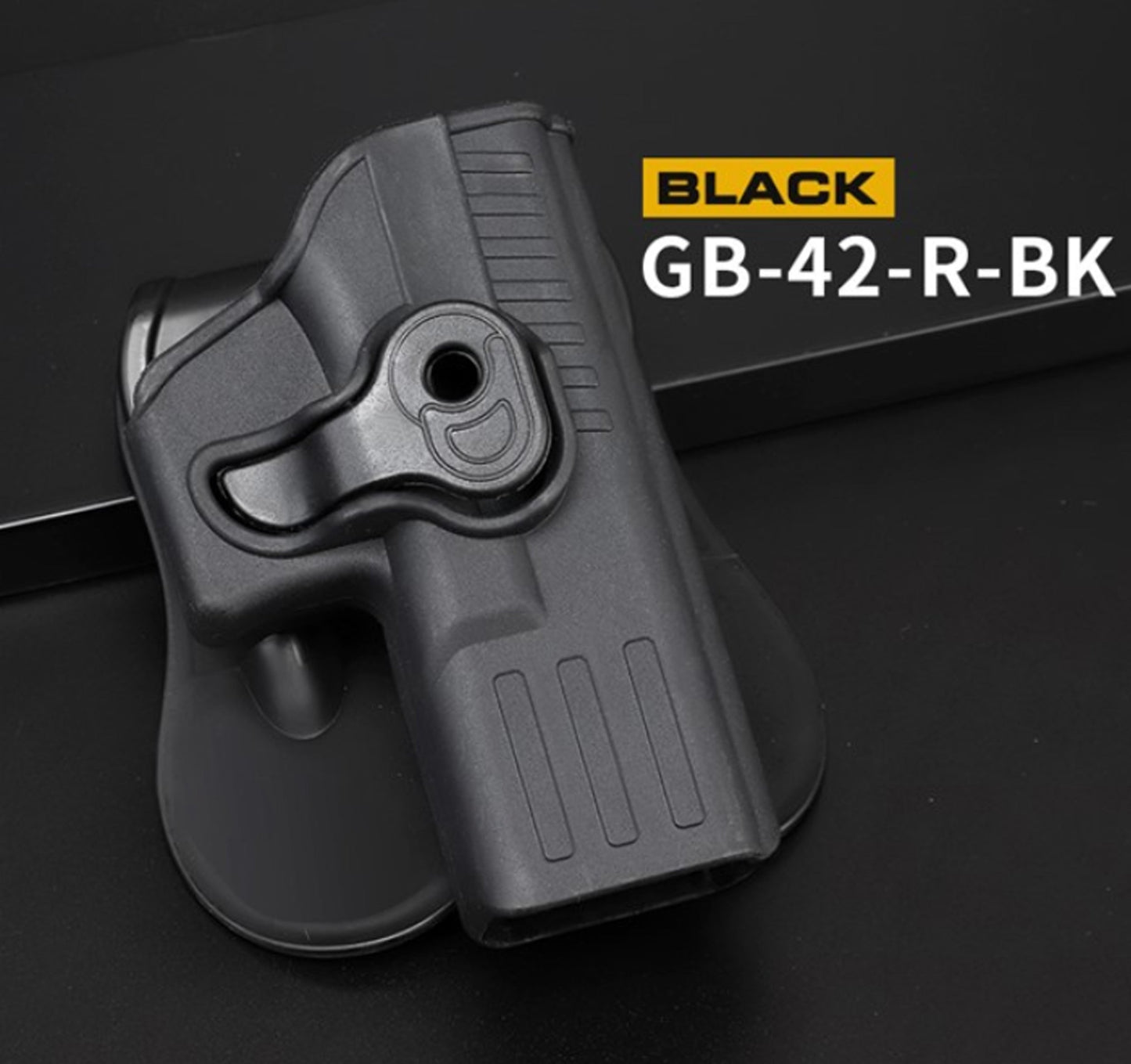 WOSPORT GLOCK QUICK PULL HOLSTER RIGHT HAND BLACK FROM WOSPORT