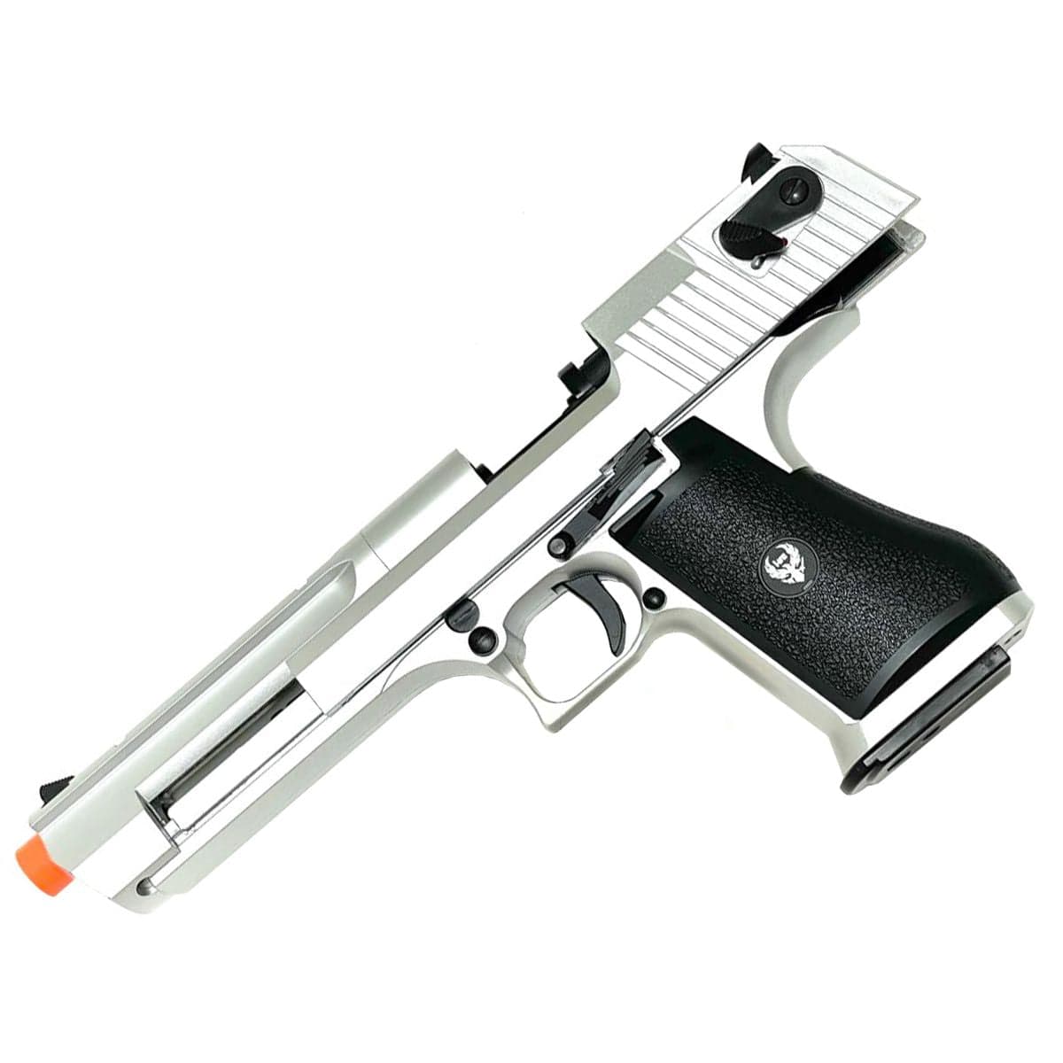 Airsportinggoods HFC HFC HG195 DESERT EAGLE GAS POWERED BLOWBACK AIRSOFT PISTOL SILVER