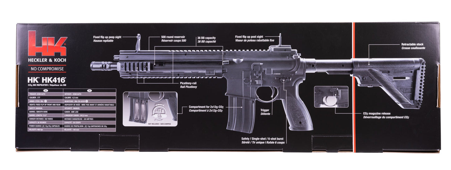 HK Heckler & Koch HK 416 .177 BB Gun Air Rifle by Umarex