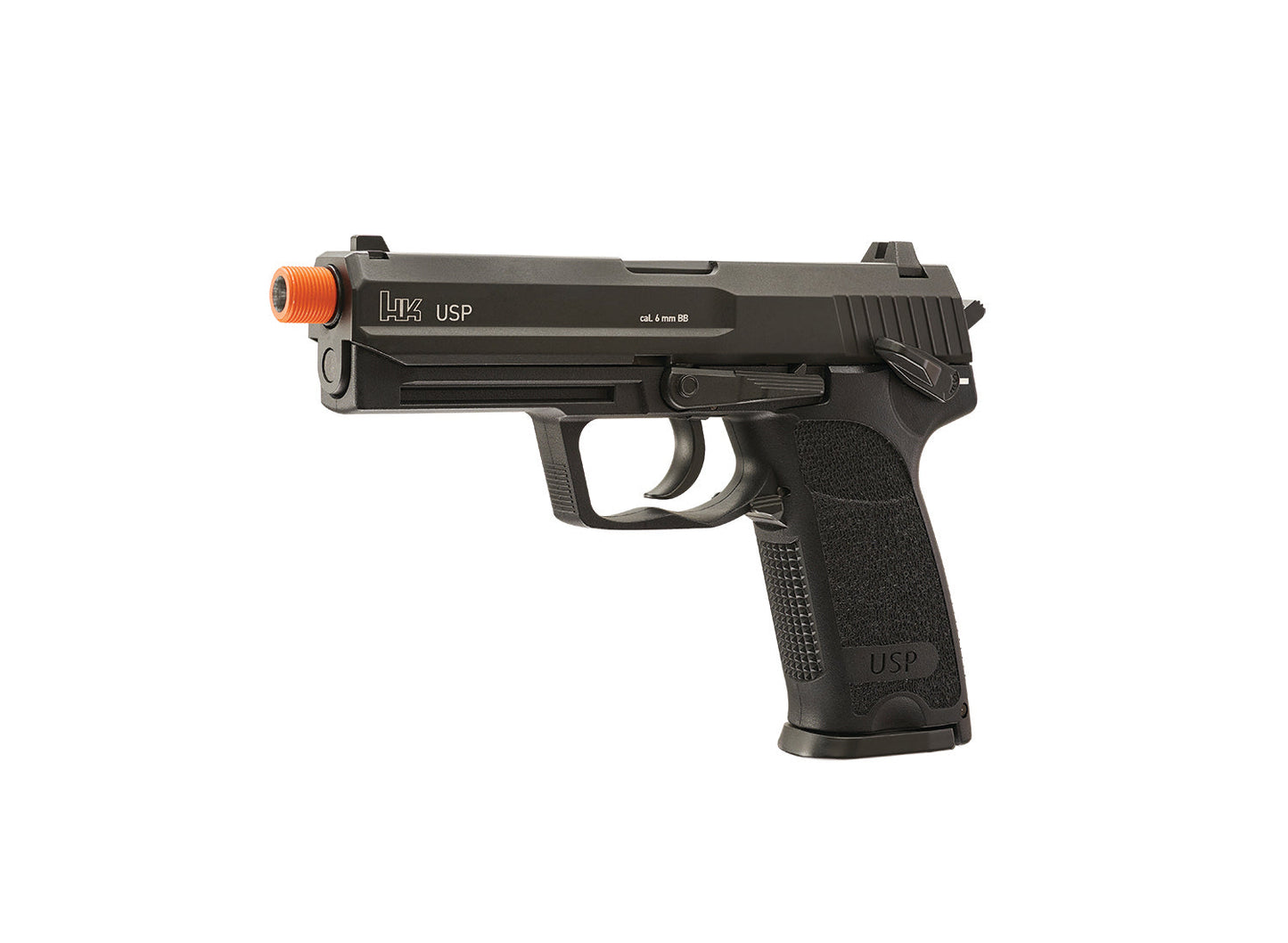HK Heckler & Koch HK Heckler & Koch USP CO2 6mm BB Pistol Airsoft Gun, Blowback, 18 Rounds, Black