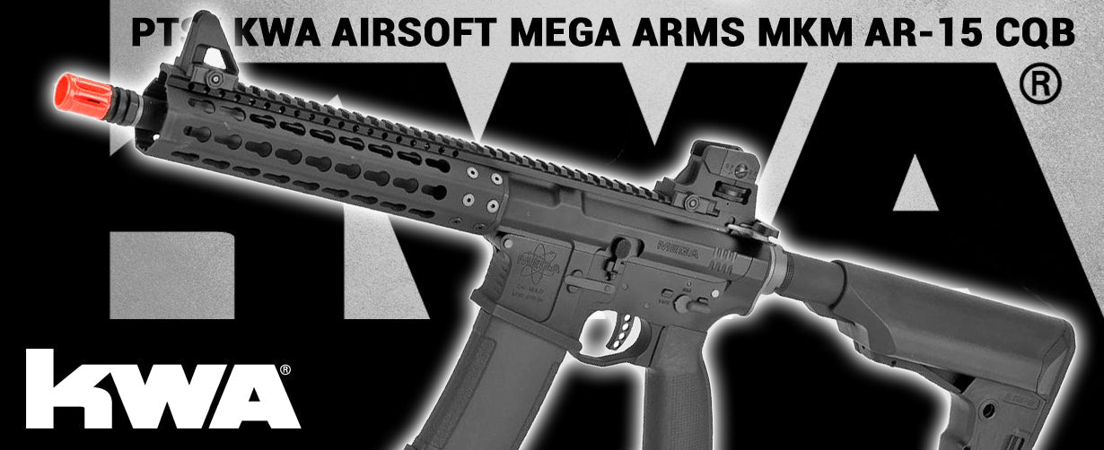 KWA KWA M4A1 AEG 2.5 Variable Electric Rifle - 120 Rounds, Black
