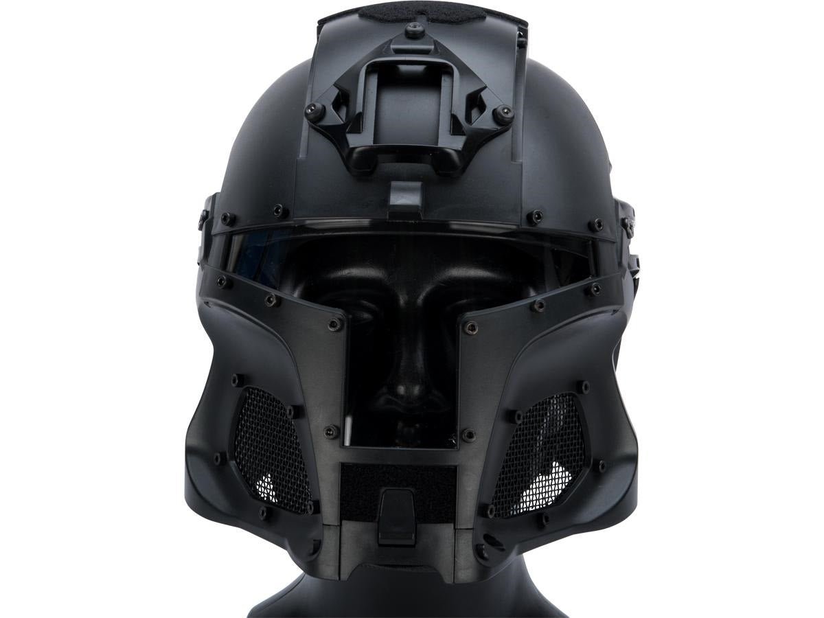 KINGRIN MEDIEVAL IRON WARRIOR FULL HEAD COVERAGE HELMET SYSTEM