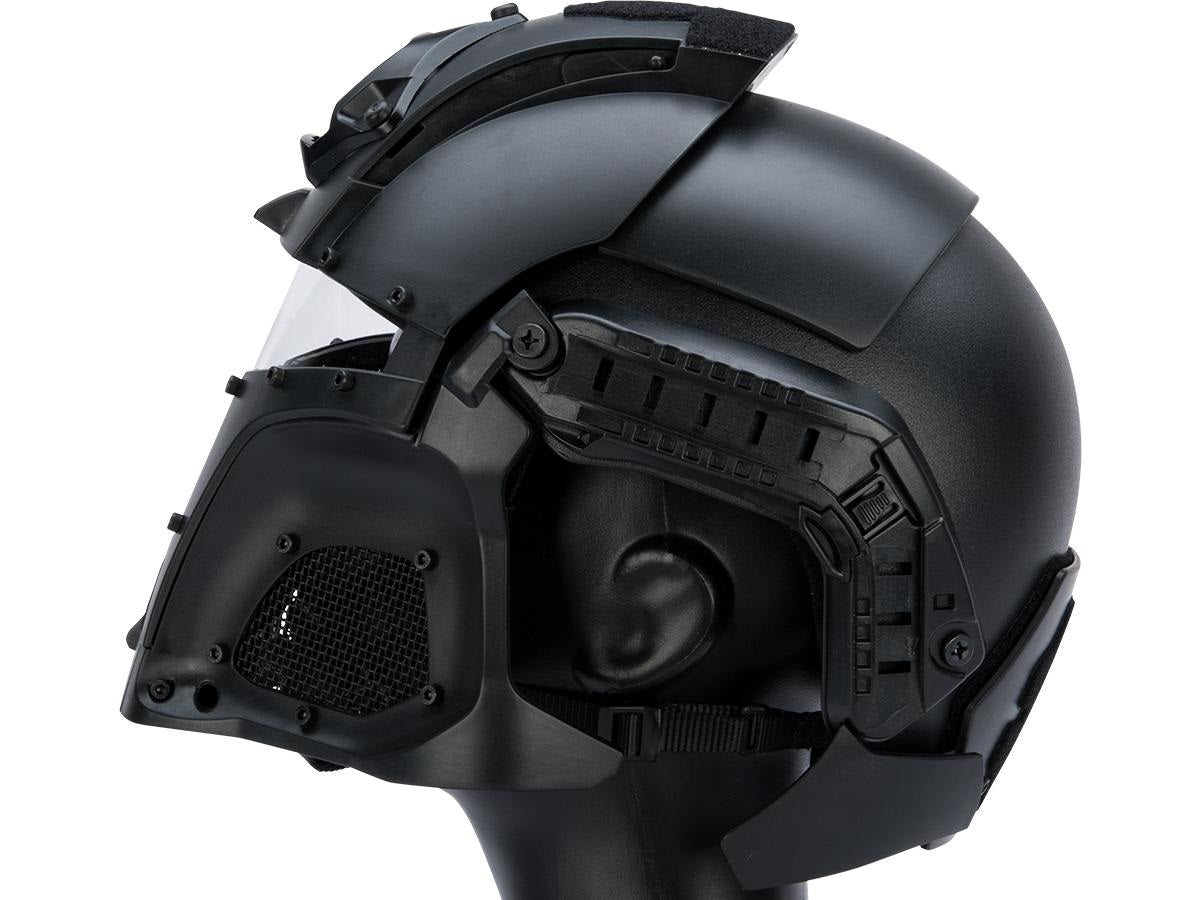 KINGRIN MEDIEVAL IRON WARRIOR FULL HEAD COVERAGE HELMET SYSTEM