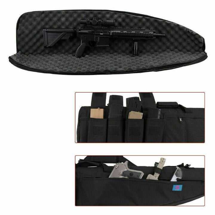 SURVIVORS Q019 Tactical Gun Bag Carrying Case Storage 100 CM (39") Black
