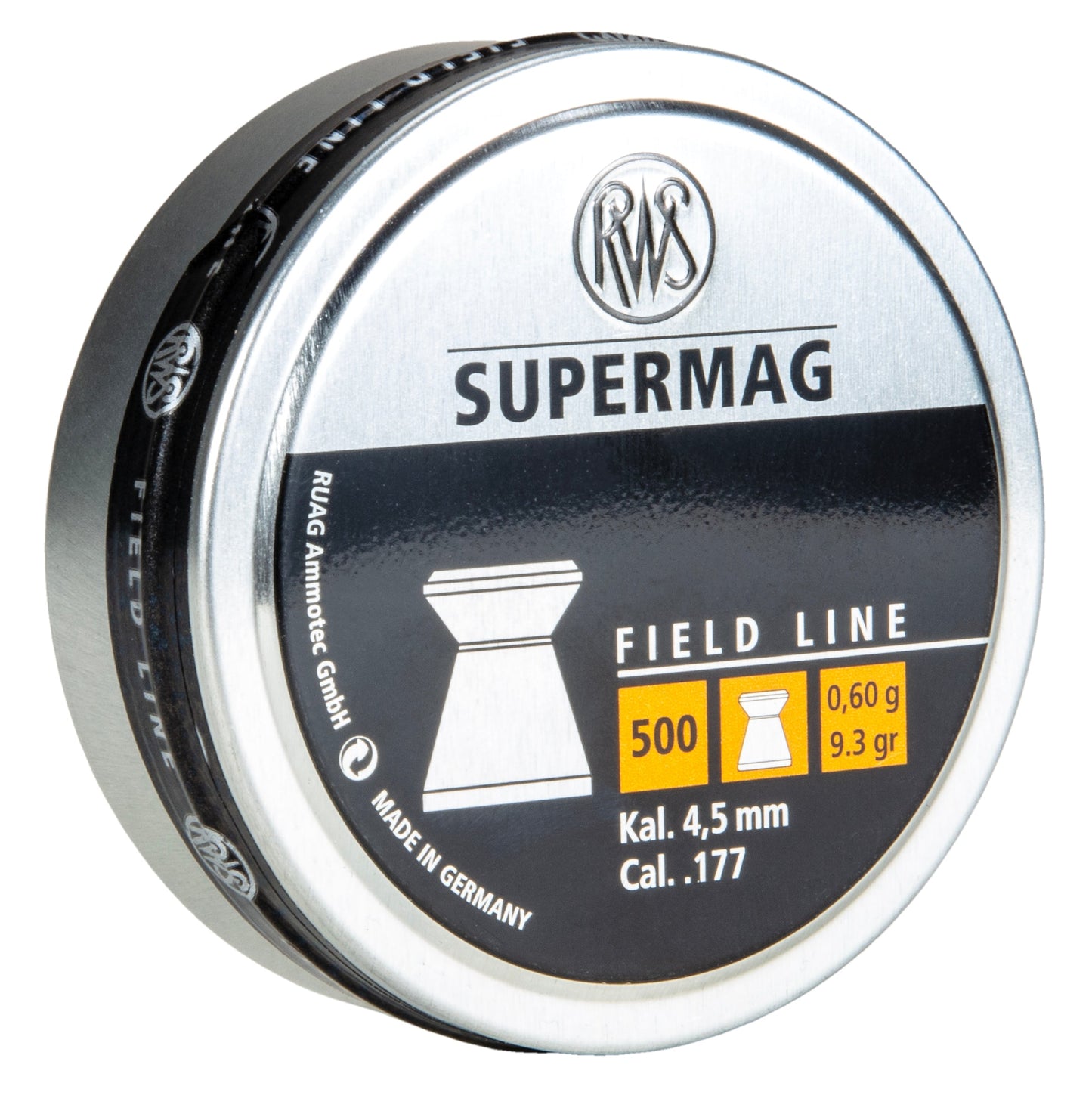 RWS RWS SuperMag .177 Air Gun Pellets-500 Ct