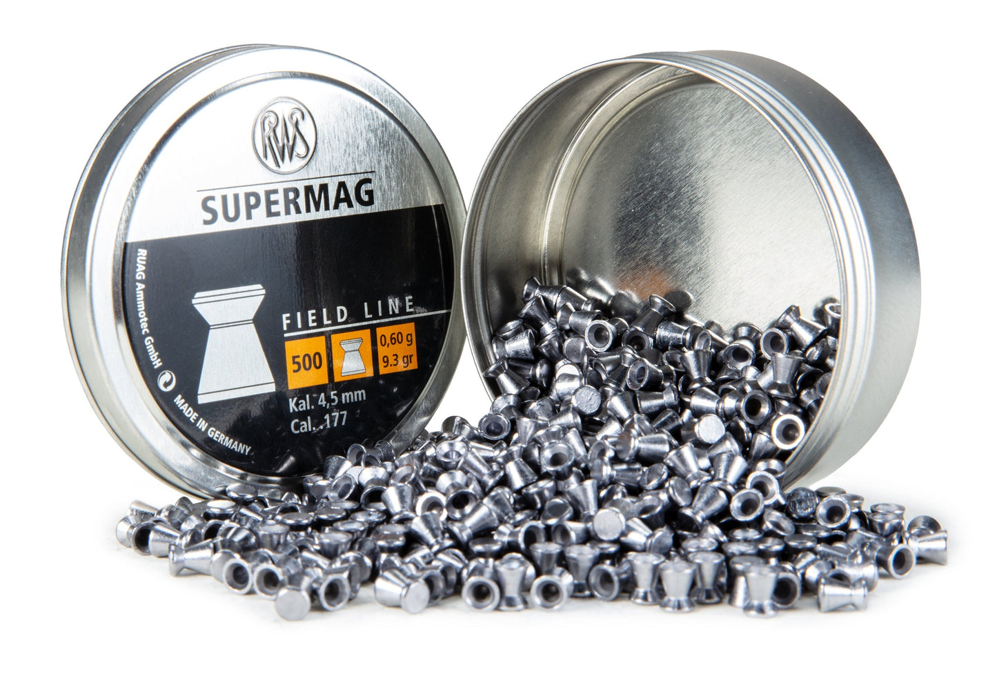 RWS RWS SuperMag .177 Air Gun Pellets-500 Ct