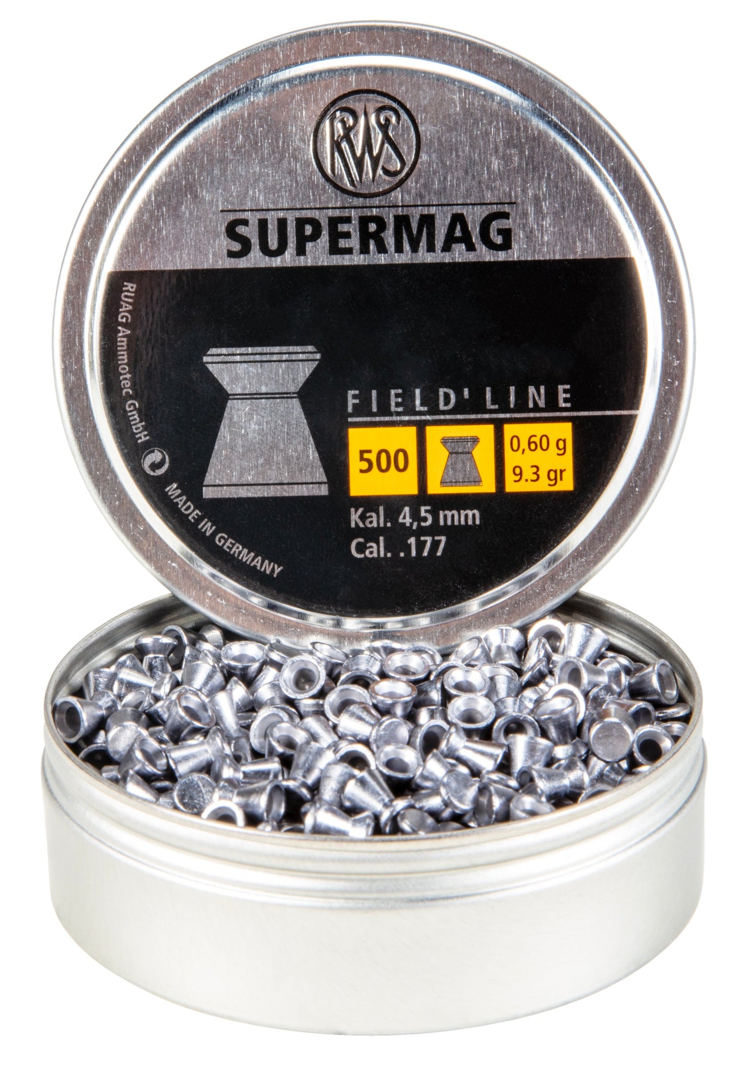 RWS RWS SuperMag .177 Air Gun Pellets-500 Ct