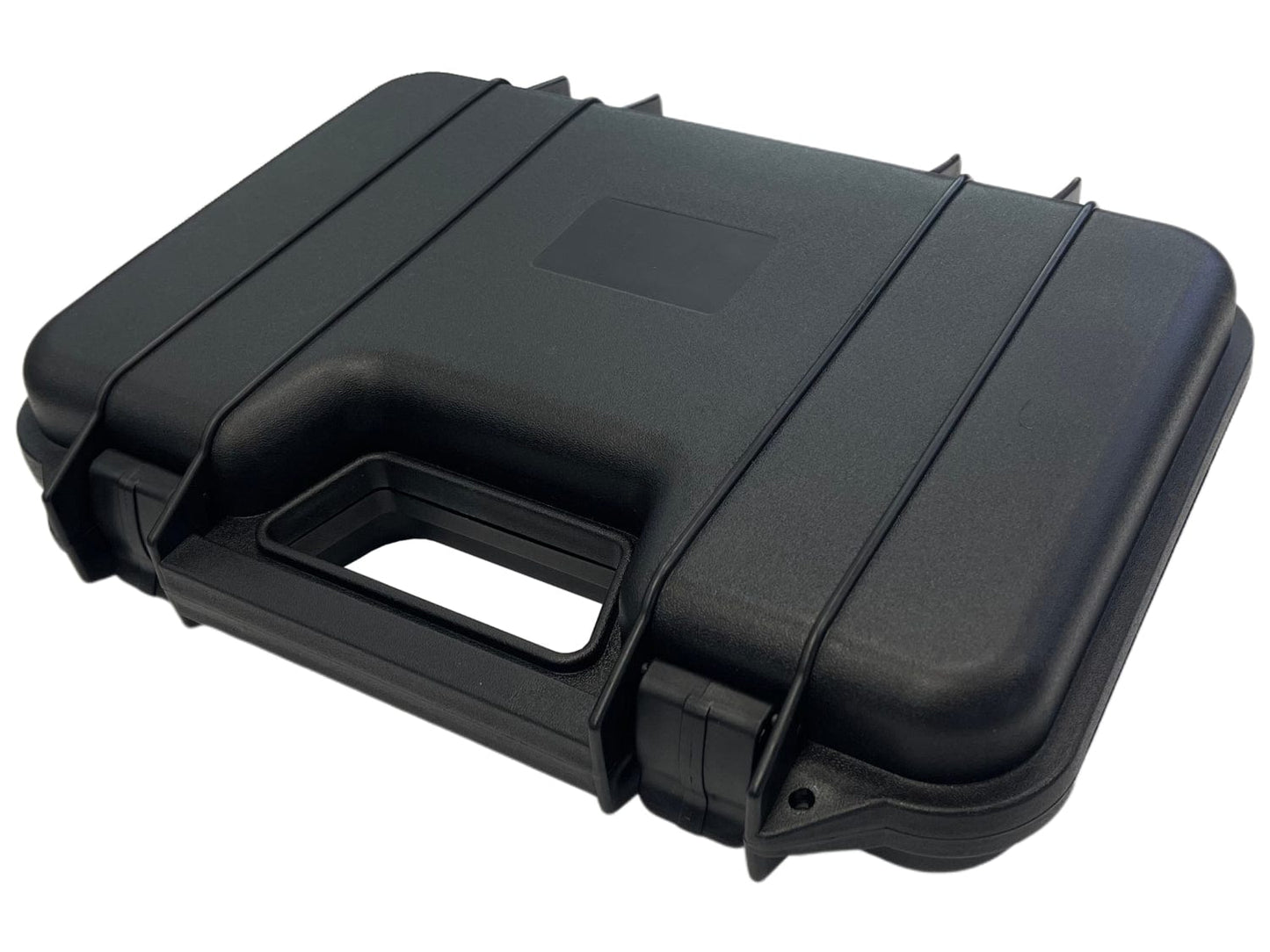 Airsportinggoods SRC SINGLE PISTOL CASE – SECURE PREMIUM HARD PLASTIC PISTOL CASE – BLACK
