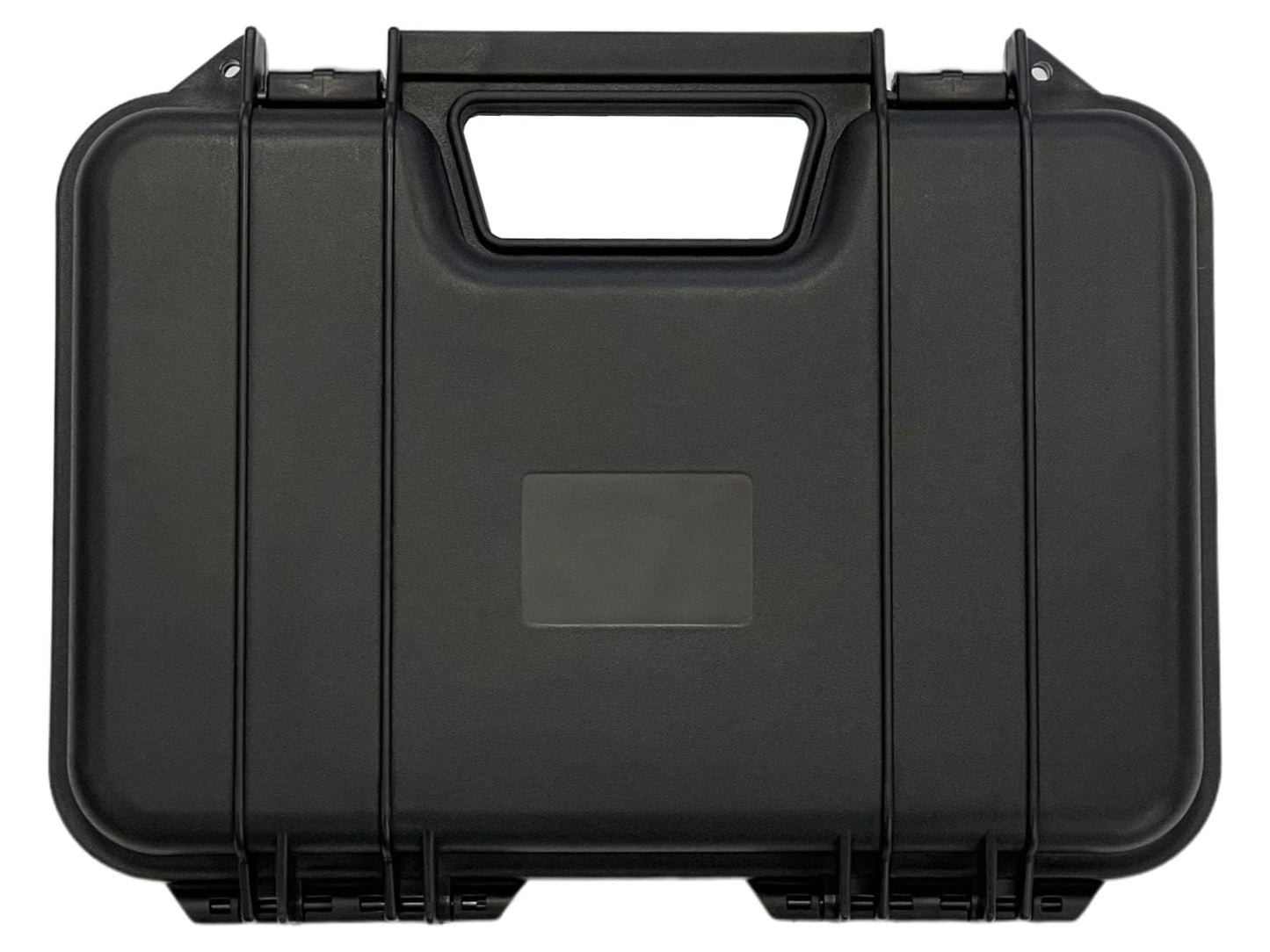 Airsportinggoods SRC SINGLE PISTOL CASE – SECURE PREMIUM HARD PLASTIC PISTOL CASE – BLACK