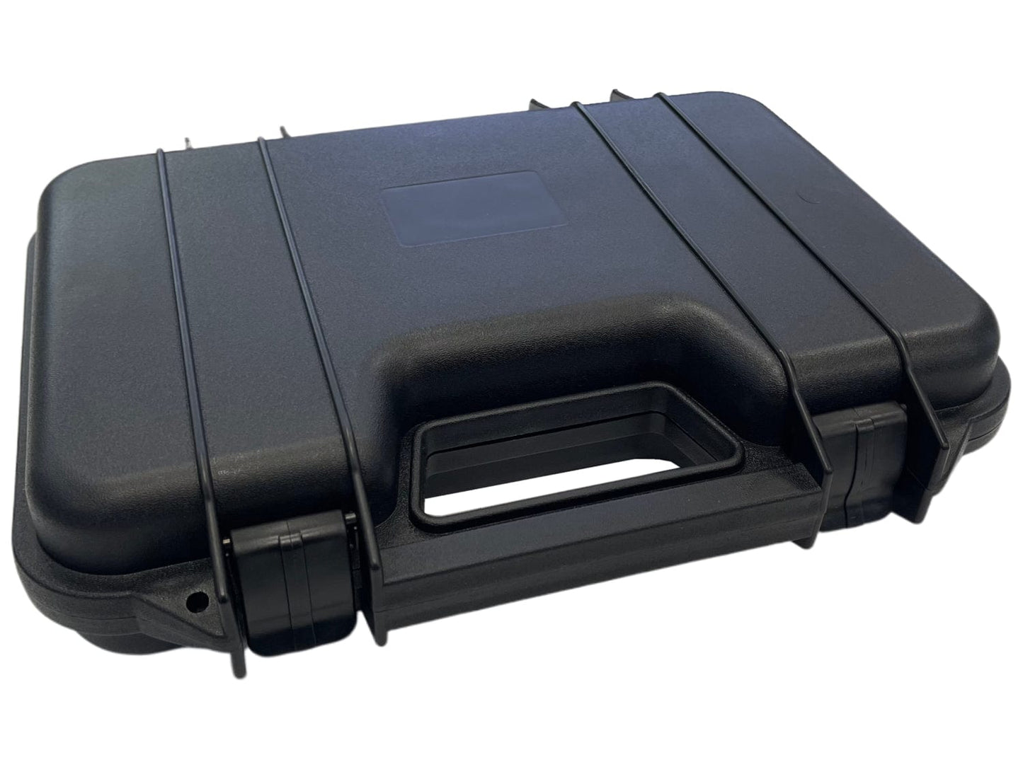 Airsportinggoods SRC SINGLE PISTOL CASE – SECURE PREMIUM HARD PLASTIC PISTOL CASE – BLACK