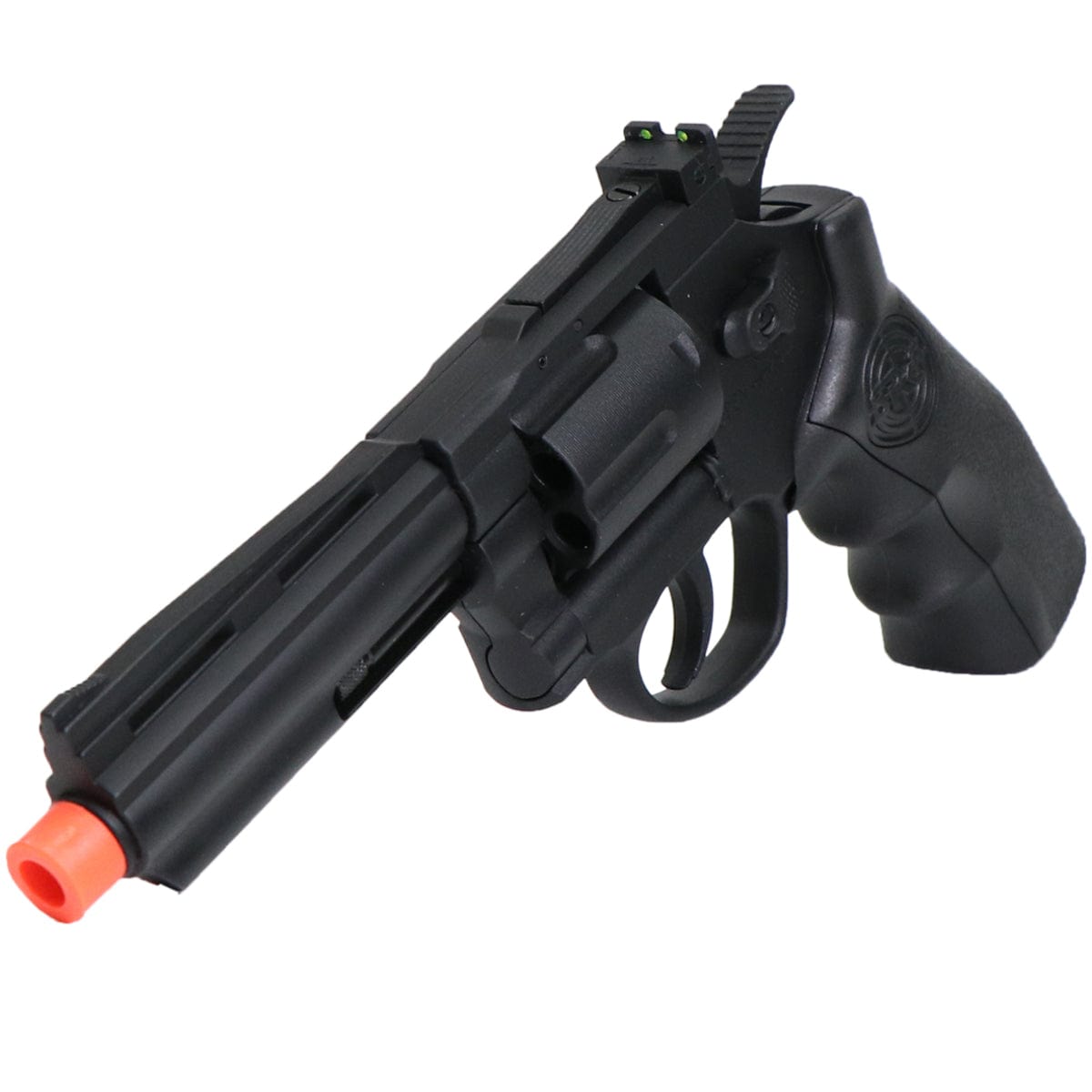 Airsportinggoods SRC SRC 4 INCH TITAN METAL CO2 AIRSOFT REVOLVER BLACK