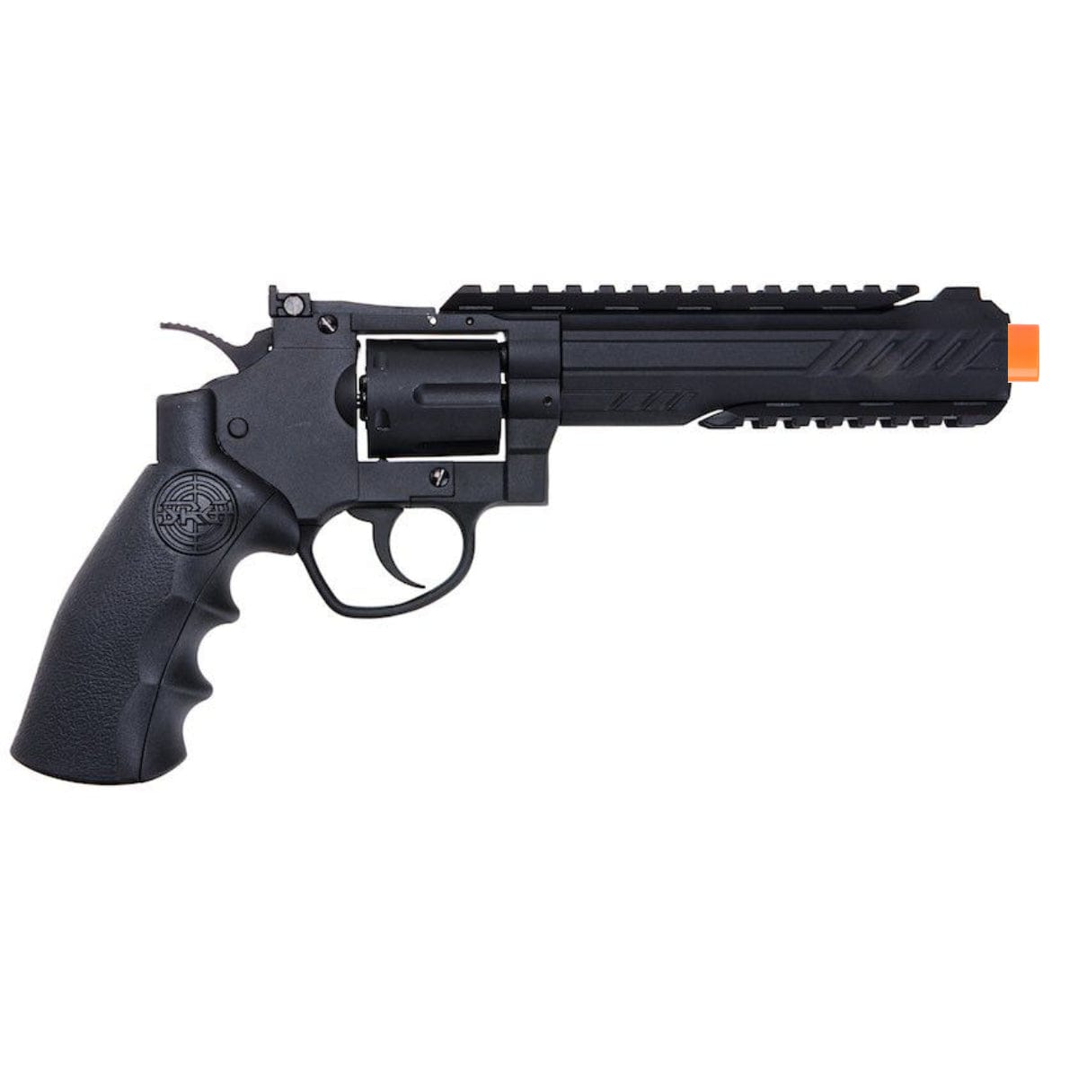 Airsportinggoods SRC SRC 6 INCH TITAN FULL METAL CO2 AIRSOFT REVOLVER