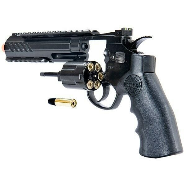 Airsportinggoods SRC SRC 6 INCH TITAN FULL METAL CO2 AIRSOFT REVOLVER