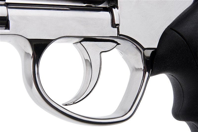 Airsportinggoods SRC SRC 6 INCH TITAN FULL METAL CO2 AIRSOFT REVOLVER SILVER