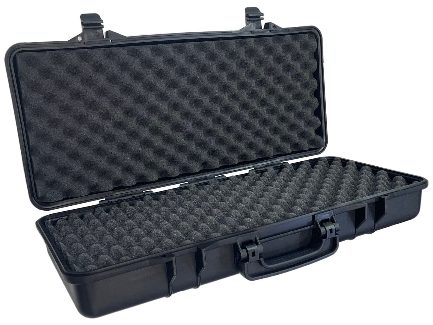 41 inch Airsoft Rifle Gun Carrying Case 68.5 cm Tactical Lockable Foam Padding Black