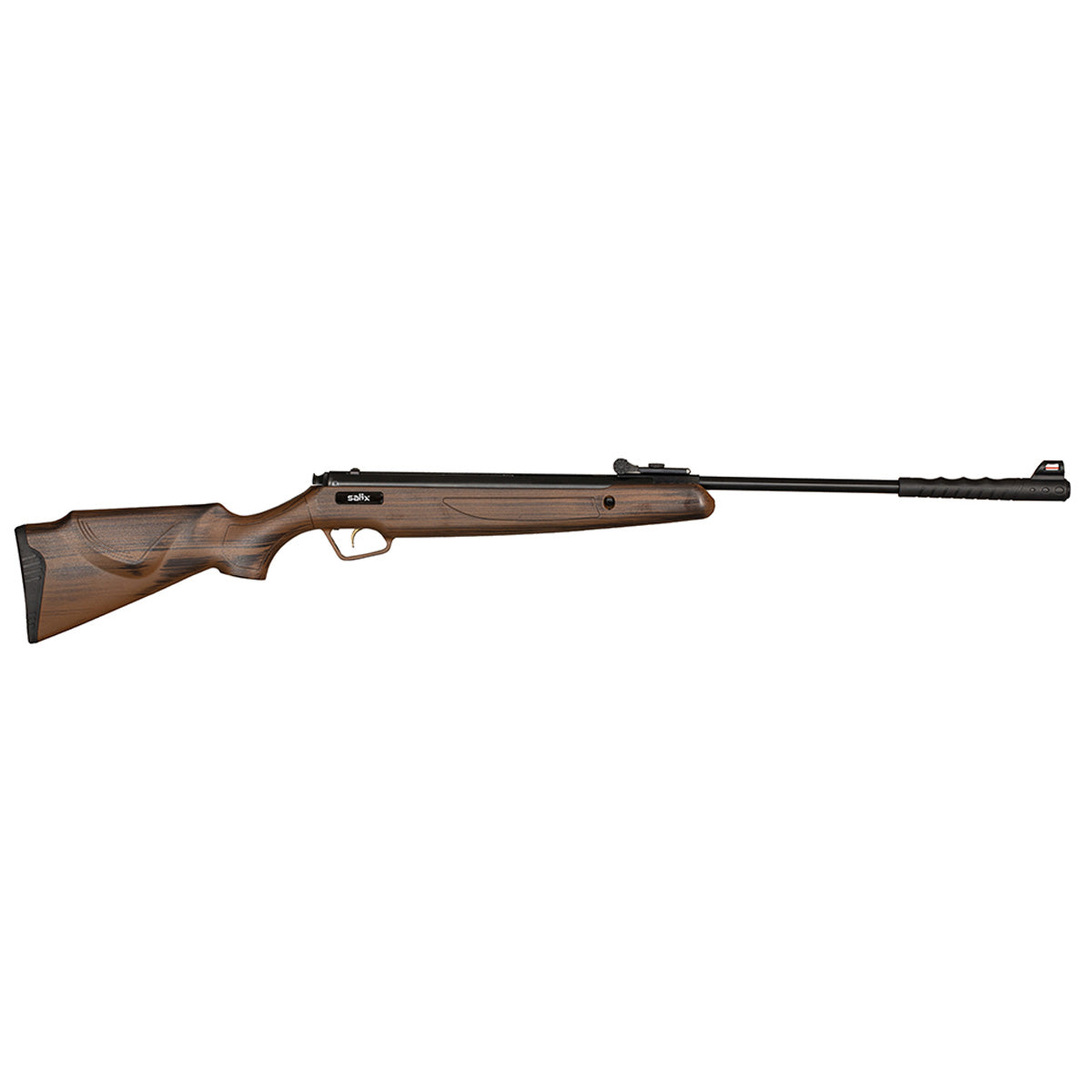 SALIX, TRIMEX ARMS Trimex TX02 .22 Cal Spring-Powered Air Rifle Wood Look 500mm Barrel 700+ FPS 200 Pellets