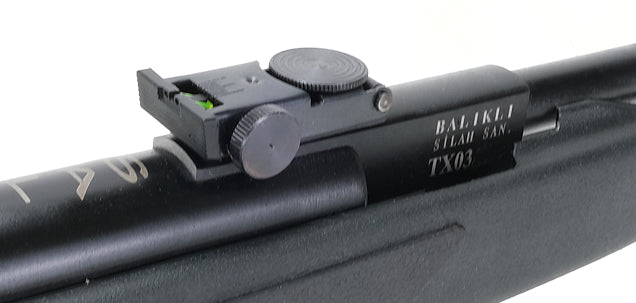SALIX, TRIMEX ARMS Trimex TX03 .177 Cal Spring-Powered Air Rifle 850 FPS Black 200 Pellets.