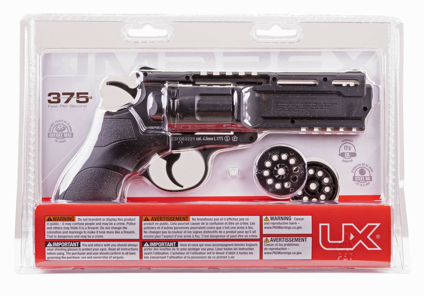 Umarex USA Umarex Brodax .177 Caliber BB Gun Revolver Air Pistol