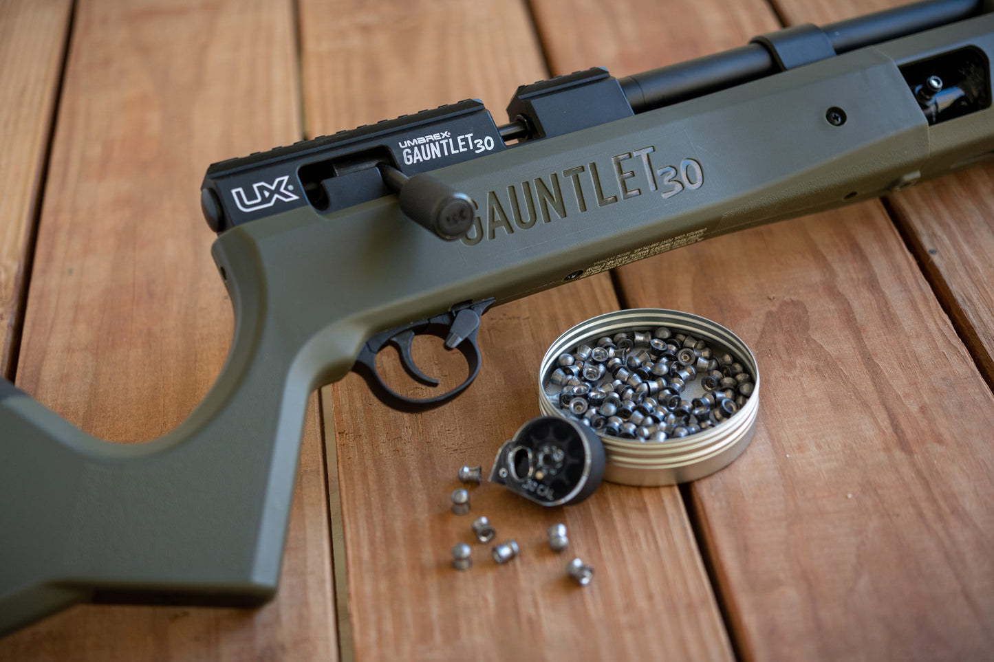 UMAREX USA Umarex Gauntlet .30 Caliber PCP Air Rifle - 1000 FPS, Adjustable Trigger